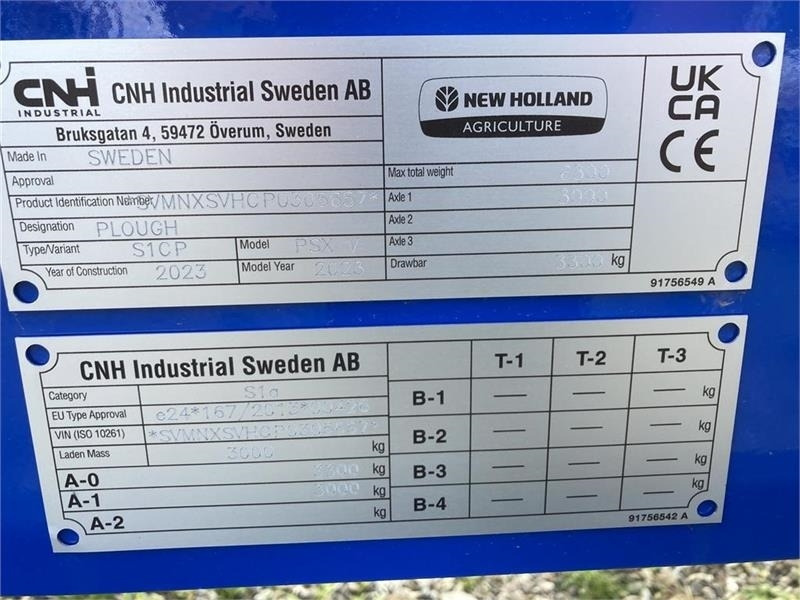 New Holland PSXVH 7 furet - Cày: hình 4 New Holland PSXVH 7 furet - Cày: hình 4