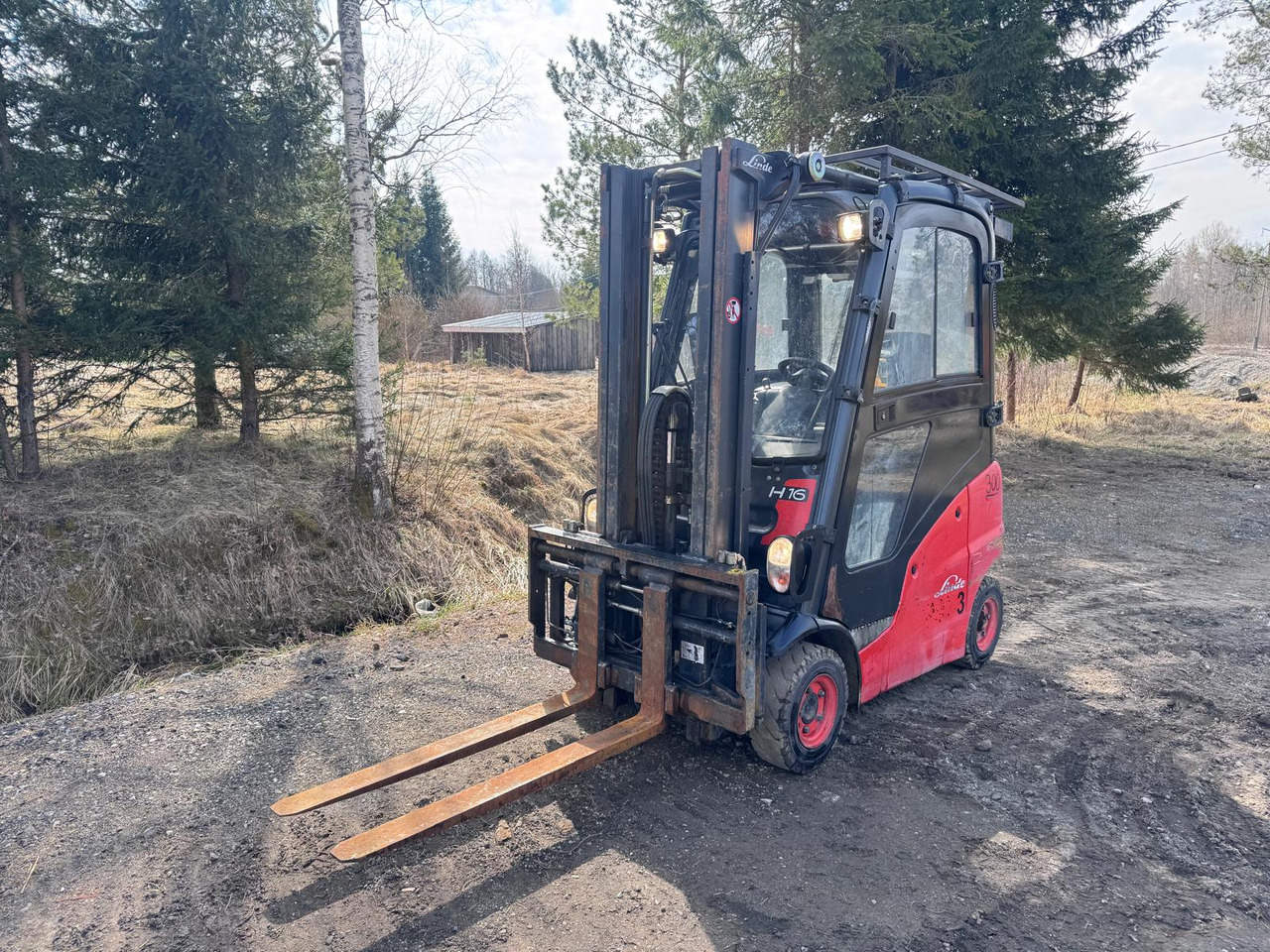Linde H16 - Xe nâng gas: hình 1 Linde H16 - Xe nâng gas: hình 1