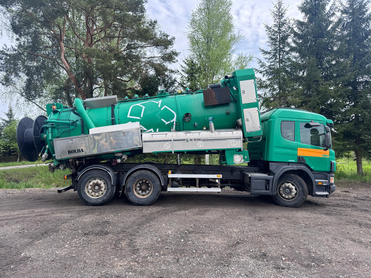SCANIA P114 - Xe tải chân không: hình 5 SCANIA P114 - Xe tải chân không: hình 5