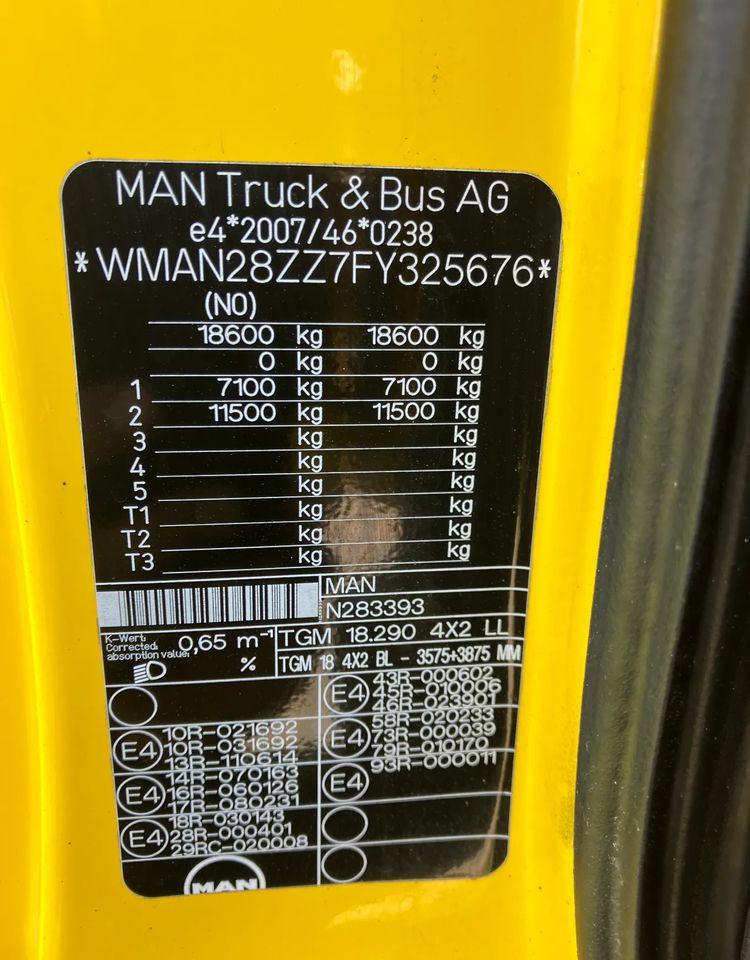 MAN MAN TGM 18.290 SYPIALKA chłodnia izoterma kontener - Xe tải đông lạnh: hình 3 MAN MAN TGM 18.290 SYPIALKA chłodnia izoterma kontener - Xe tải đông lạnh: hình 3