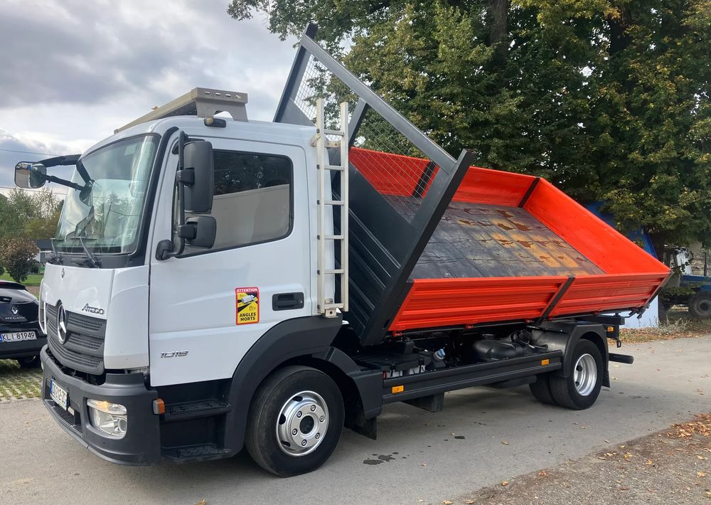 Xe ben Mercedes-Benz Atego kiper wywrotka blokada mostu: hình 9