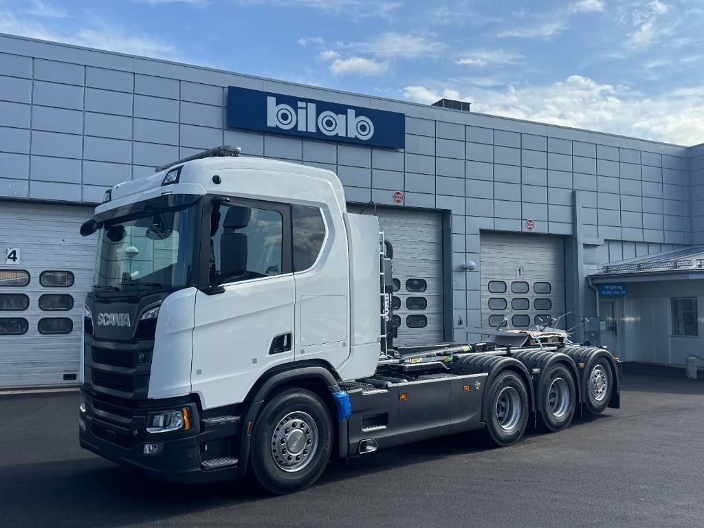 Scania R 590 8x4*4 Joab Lastväxlare  - Xe tải nâng móc: hình 4 Scania R 590 8x4*4 Joab Lastväxlare  - Xe tải nâng móc: hình 4