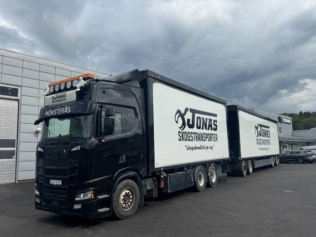 Scania S650 B6x2 Komplett flisekipage - Xe ben: hình 1 Scania S650 B6x2 Komplett flisekipage - Xe ben: hình 1