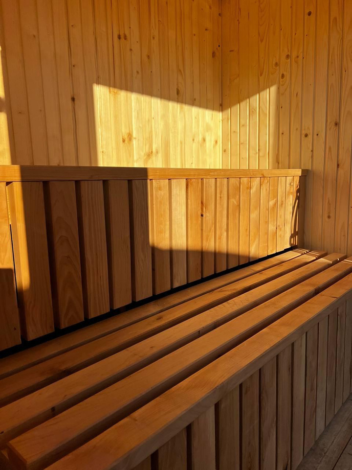 IDEX Sauna 200x220x200 cm – Compact Outdoor or Indoor Sauna Cabin Mobile Sauna - Container xây dựng: hình 5 IDEX Sauna 200x220x200 cm – Compact Outdoor or Indoor Sauna Cabin Mobile Sauna - Container xây dựng: hình 5
