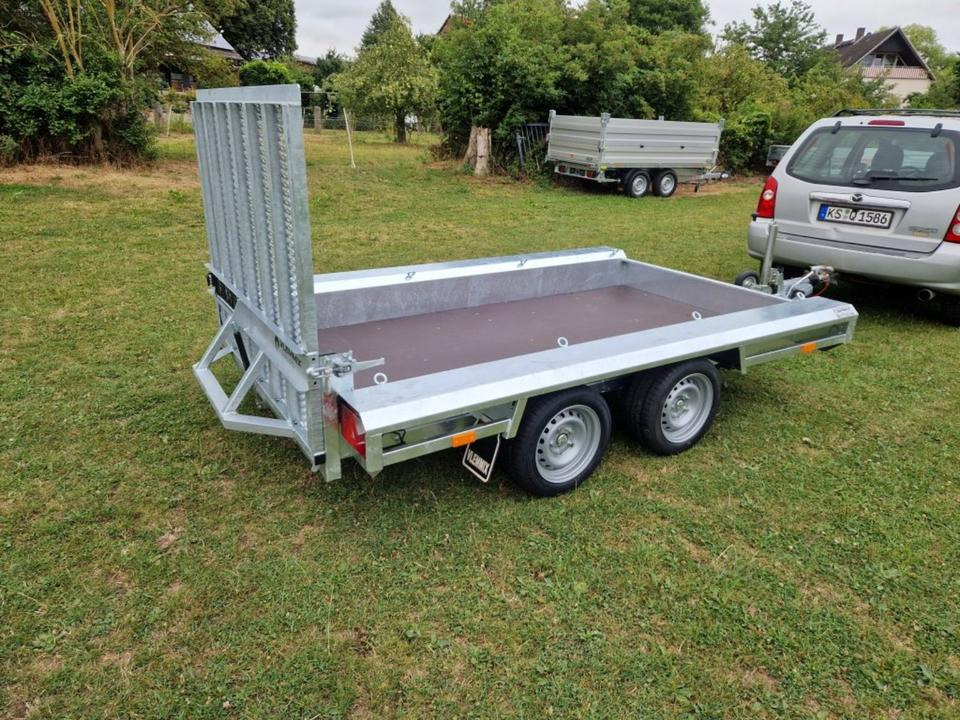 Rơ moóc để vận chuyển thiết bị Bau- Maschinentransporte 2,7t Minibagger PKW-Anhänger: hình 7