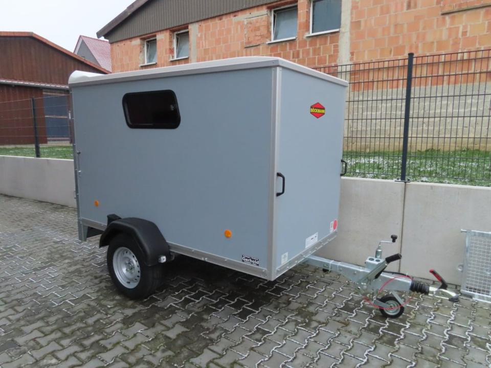 Böckmann KT 2513/135 PKW-Anhänger Kofferanhänger Fenster 100km/h - Rơ moóc xe hơi: hình 1 Böckmann KT 2513/135 PKW-Anhänger Kofferanhänger Fenster 100km/h - Rơ moóc xe hơi: hình 1