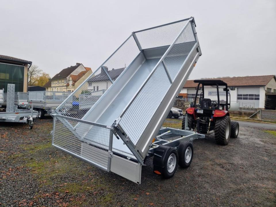 Böckmann Kipper PKW Anhänger RK-AL 3016/27 Gitteraufsatz - Rơ moóc ben: hình 4 Böckmann Kipper PKW Anhänger RK-AL 3016/27 Gitteraufsatz - Rơ moóc ben: hình 4