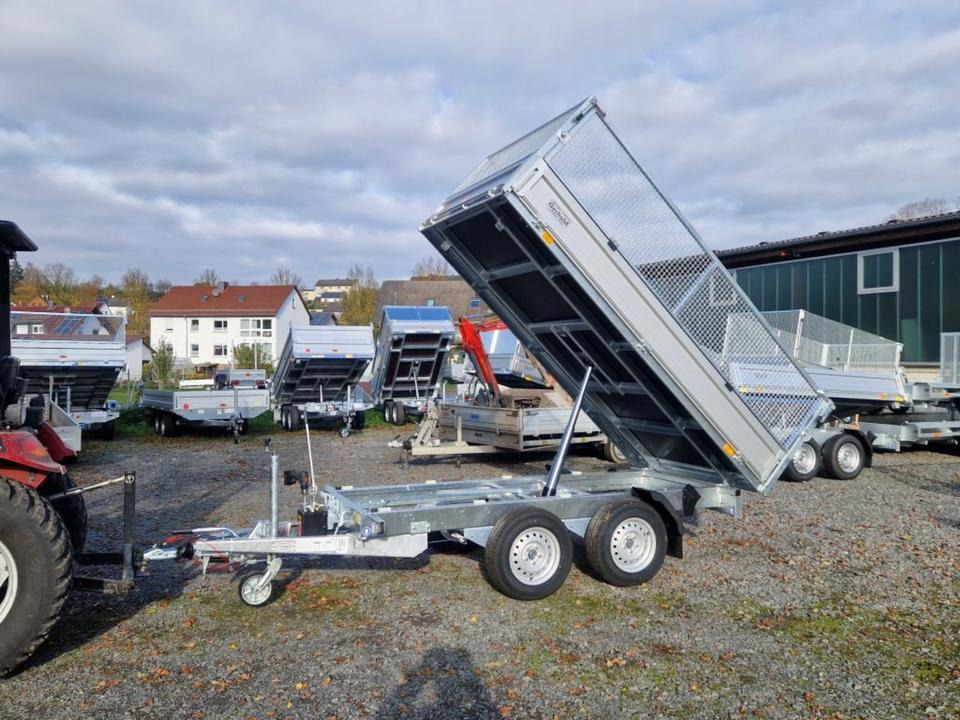 Böckmann Kipper PKW Anhänger RK-AL 3016/27 Gitteraufsatz EsayKipp - Rơ moóc ben: hình 1 Böckmann Kipper PKW Anhänger RK-AL 3016/27 Gitteraufsatz EsayKipp - Rơ moóc ben: hình 1