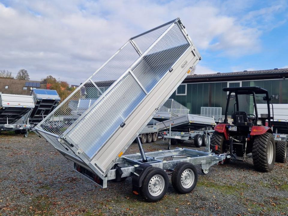 Böckmann Kipper PKW Anhänger RK-AL 3016/27 Gitteraufsatz EsayKipp - Rơ moóc ben: hình 2 Böckmann Kipper PKW Anhänger RK-AL 3016/27 Gitteraufsatz EsayKipp - Rơ moóc ben: hình 2