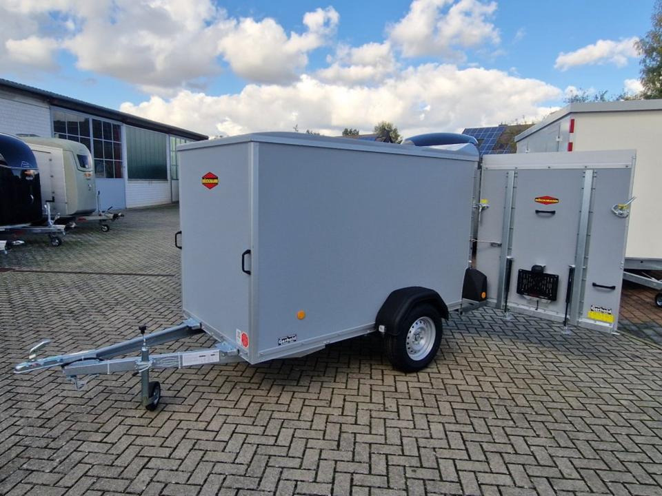 Böckmann,Kofferanhänger KT2513 F Tür-Rampe,750kg - Rơ moóc hộp kín: hình 1 Böckmann,Kofferanhänger KT2513 F Tür-Rampe,750kg - Rơ moóc hộp kín: hình 1