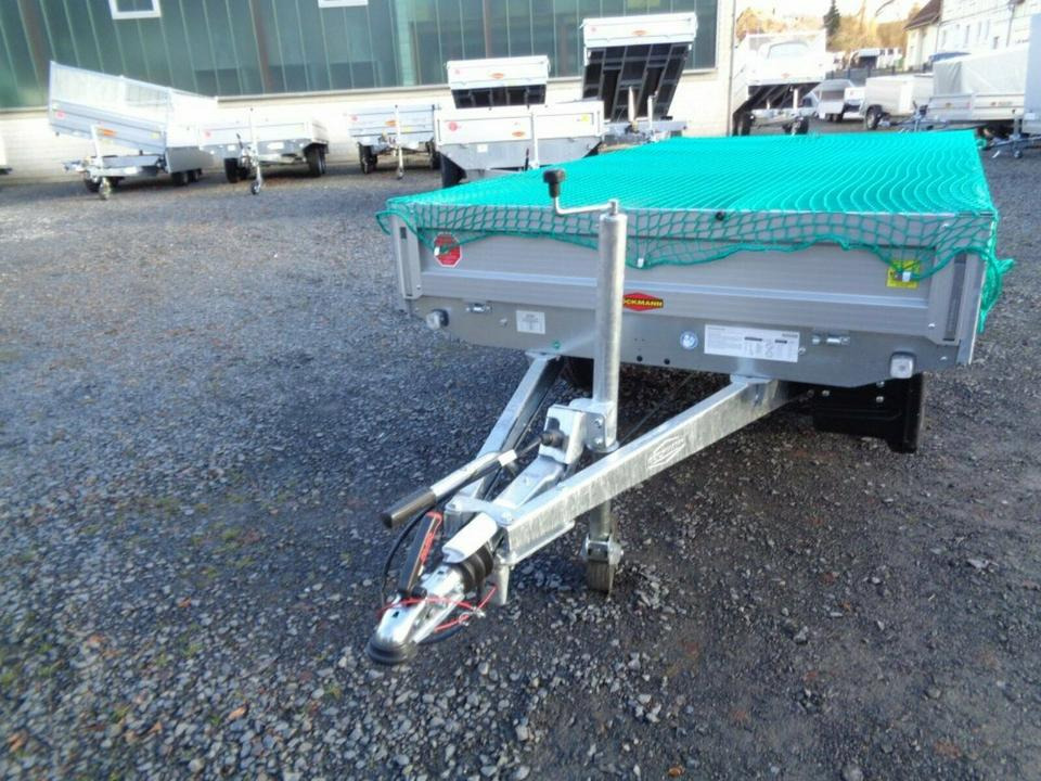 Rơ moóc thùng lửng/ Phẳng Böckmann PKW-Anhänger, 2,0 to. Hochlader,Staubox, Containernetz: hình 13