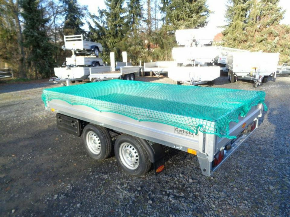 Rơ moóc thùng lửng/ Phẳng Böckmann PKW-Anhänger, 2,0 to. Hochlader,Staubox, Containernetz: hình 12