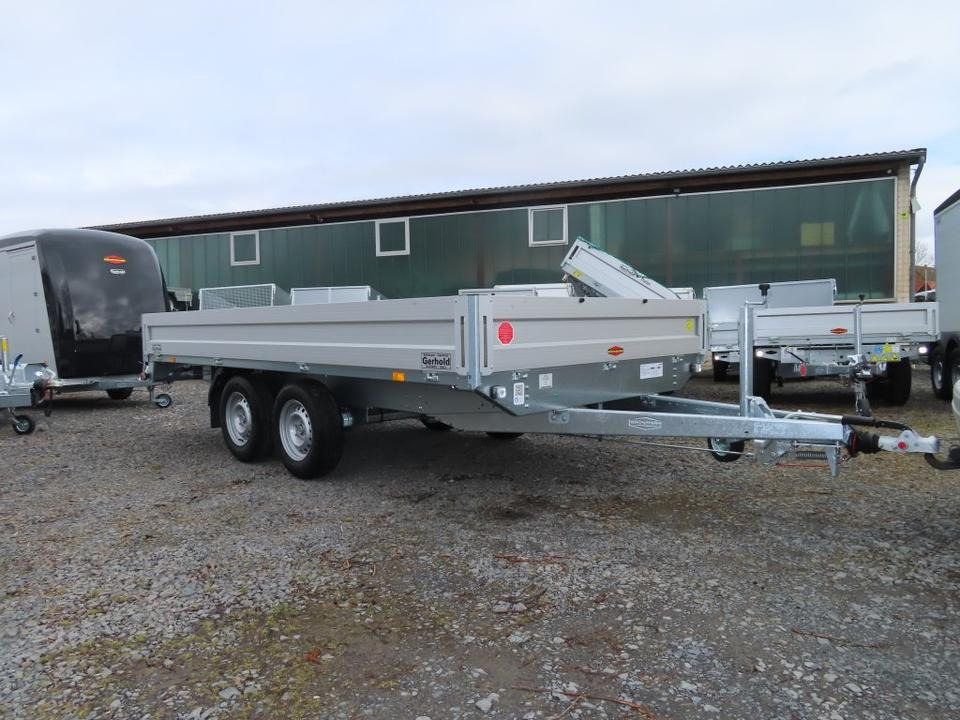 Böckmann PKW-Anhänger, 3,0 to. Hochlader 4,14x2,1m - Rơ moóc thùng lửng/ Phẳng: hình 4 Böckmann PKW-Anhänger, 3,0 to. Hochlader 4,14x2,1m - Rơ moóc thùng lửng/ Phẳng: hình 4