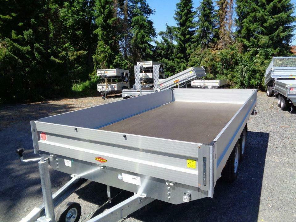 Böckmann PKW-Anhänger, 3,5 to, Hochlader, Profiausführung, 100 km - Rơ moóc thùng lửng/ Phẳng: hình 3 Böckmann PKW-Anhänger, 3,5 to, Hochlader, Profiausführung, 100 km - Rơ moóc thùng lửng/ Phẳng: hình 3