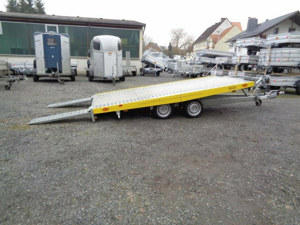 Böckmann PKW-Anhänger, Autotransporter, 3,0to. kippbar, 100 km/h - Rơ moóc tự động vận chuyển: hình 1 Böckmann PKW-Anhänger, Autotransporter, 3,0to. kippbar, 100 km/h - Rơ moóc tự động vận chuyển: hình 1