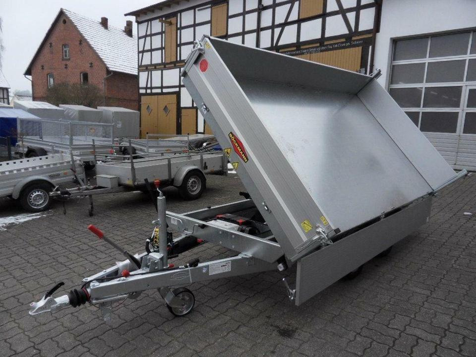 Böckmann PKW Anhänger Dreiseitenkipper 3,5 to. 13 " - Rơ moóc ben: hình 2 Böckmann PKW Anhänger Dreiseitenkipper 3,5 to. 13 " - Rơ moóc ben: hình 2
