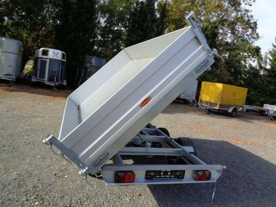 Böckmann PKW-Anhänger Elektro Dreiseitenkipper, 2,7 to - Rơ moóc ben: hình 4 Böckmann PKW-Anhänger Elektro Dreiseitenkipper, 2,7 to - Rơ moóc ben: hình 4