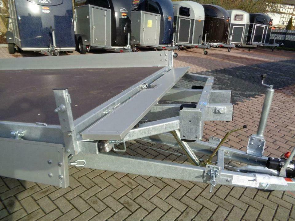 Rơ moóc thùng lửng/ Phẳng Böckmann PKW-Anhänger Universaltransporter kippbar 3,5t: hình 8