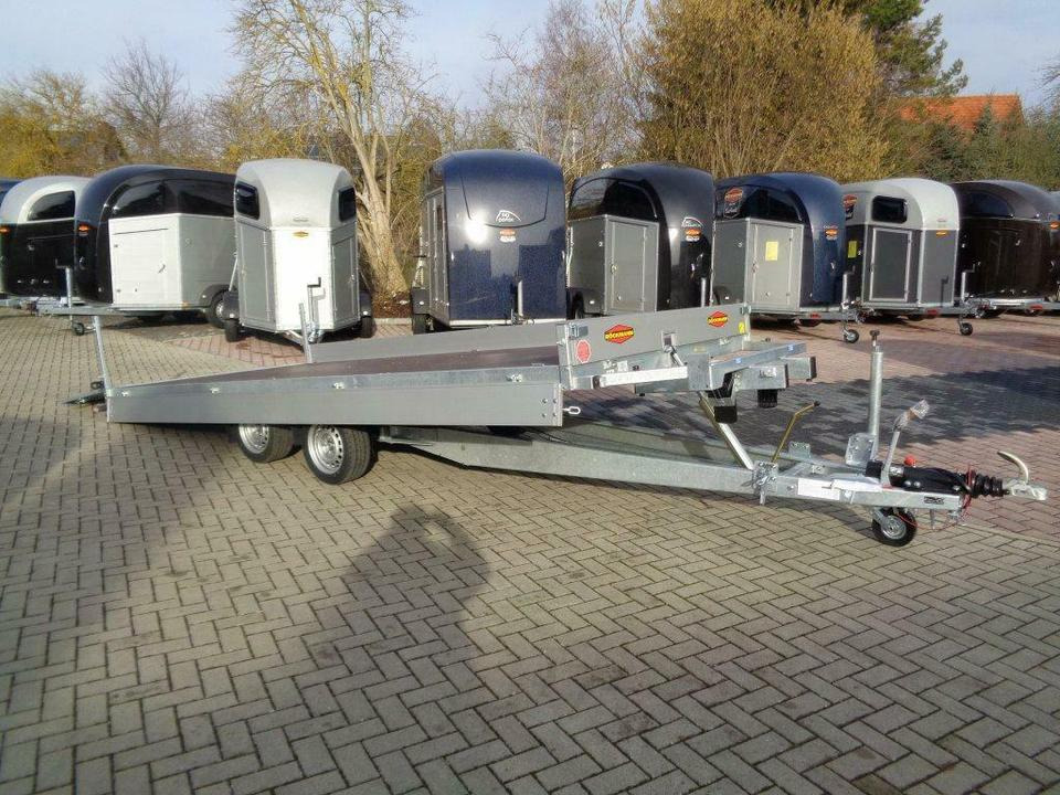 Rơ moóc thùng lửng/ Phẳng Böckmann PKW-Anhänger Universaltransporter kippbar 3,5t: hình 7