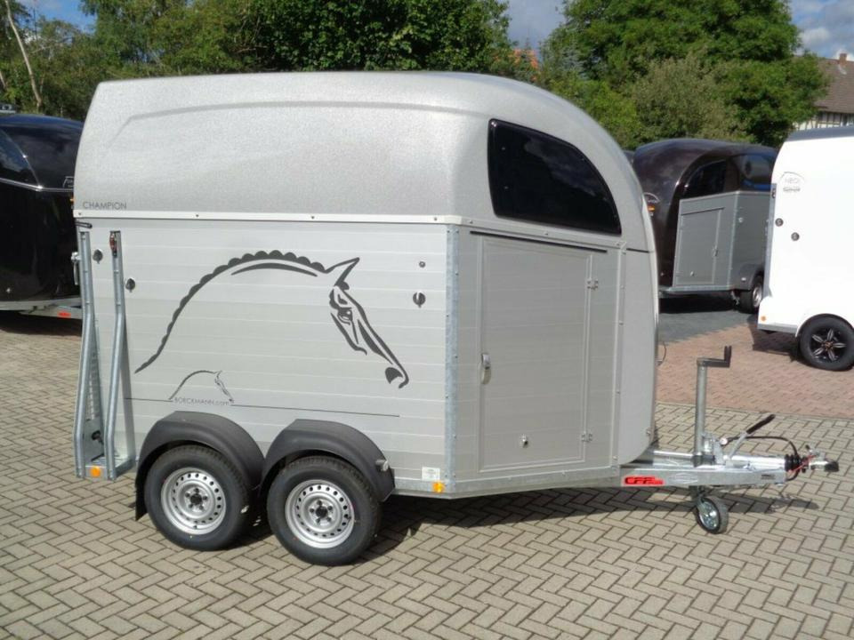Rơ moóc chở ngựa Böckmann Pferdeanhänger Champion R Sattelkammer Aluboden: hình 15