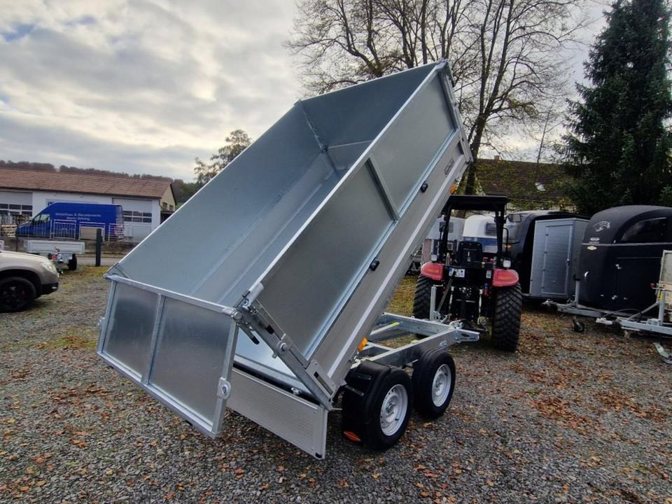 Böckmann Rückwärtskipper PKW Anhänger RK-AL 2516/20 Blechaufsatz - Rơ moóc ben: hình 4 Böckmann Rückwärtskipper PKW Anhänger RK-AL 2516/20 Blechaufsatz - Rơ moóc ben: hình 4