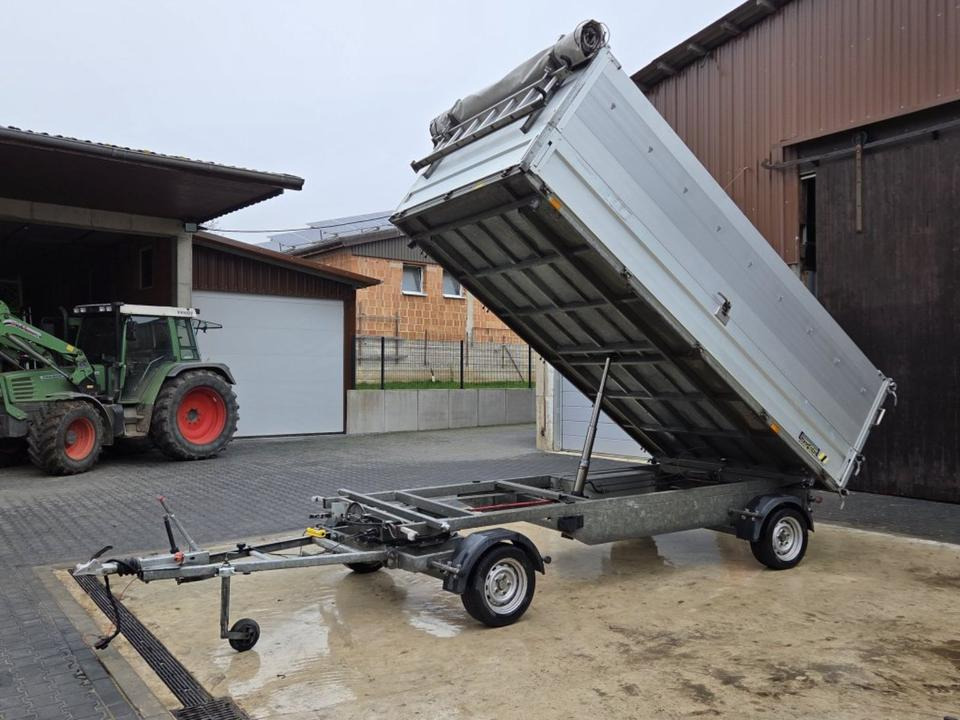 PKW-Anhänger Drehschemel Dreiseitenkipper 3,5t - Rơ moóc ben: hình 1 PKW-Anhänger Drehschemel Dreiseitenkipper 3,5t - Rơ moóc ben: hình 1