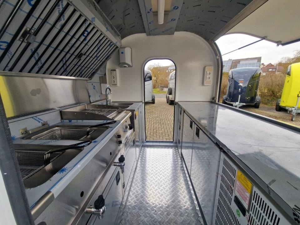 Rơ moóc bán hàng PKW-Anhänger Food-Trailer Verkaufsanhänger Imbiss Grill Friteuse: hình 16