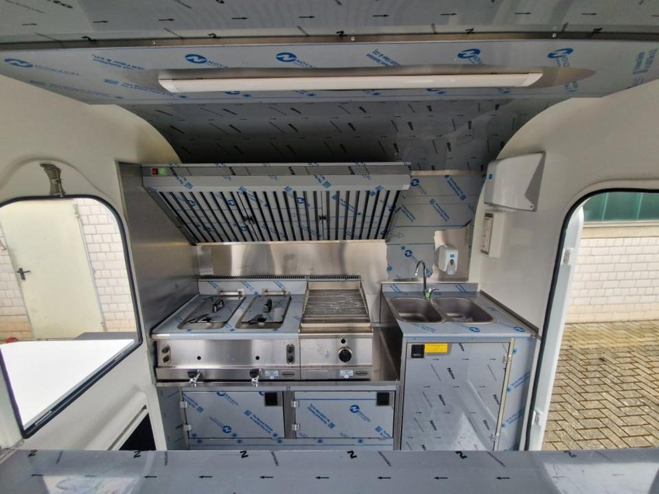 Rơ moóc bán hàng PKW-Anhänger Food-Trailer Verkaufsanhänger Imbiss Grill Friteuse: hình 8