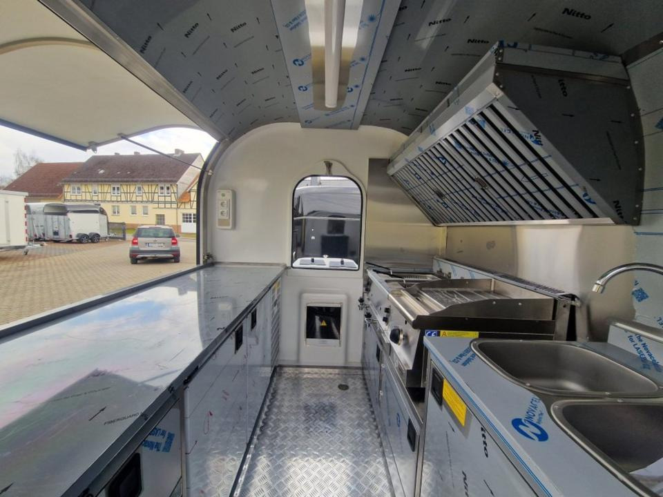 Rơ moóc bán hàng PKW-Anhänger Food-Trailer Verkaufsanhänger Imbiss Grill Friteuse: hình 15