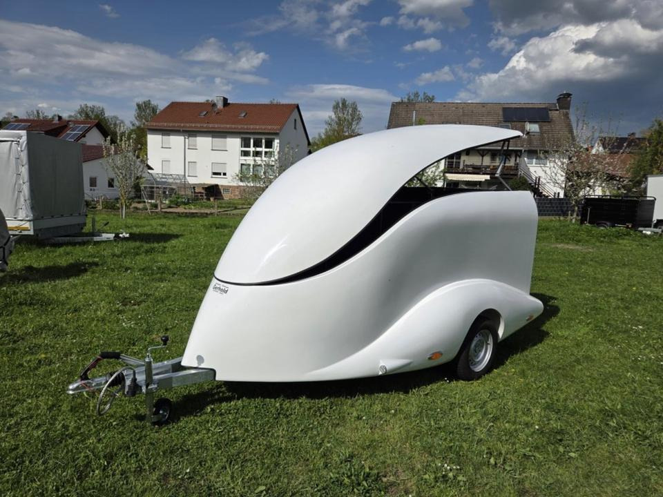 PKW Anhänger Motorrad Geschlossen Kofferanhänger 1000kg 100km/h - Rơ moóc xe máy: hình 1 PKW Anhänger Motorrad Geschlossen Kofferanhänger 1000kg 100km/h - Rơ moóc xe máy: hình 1