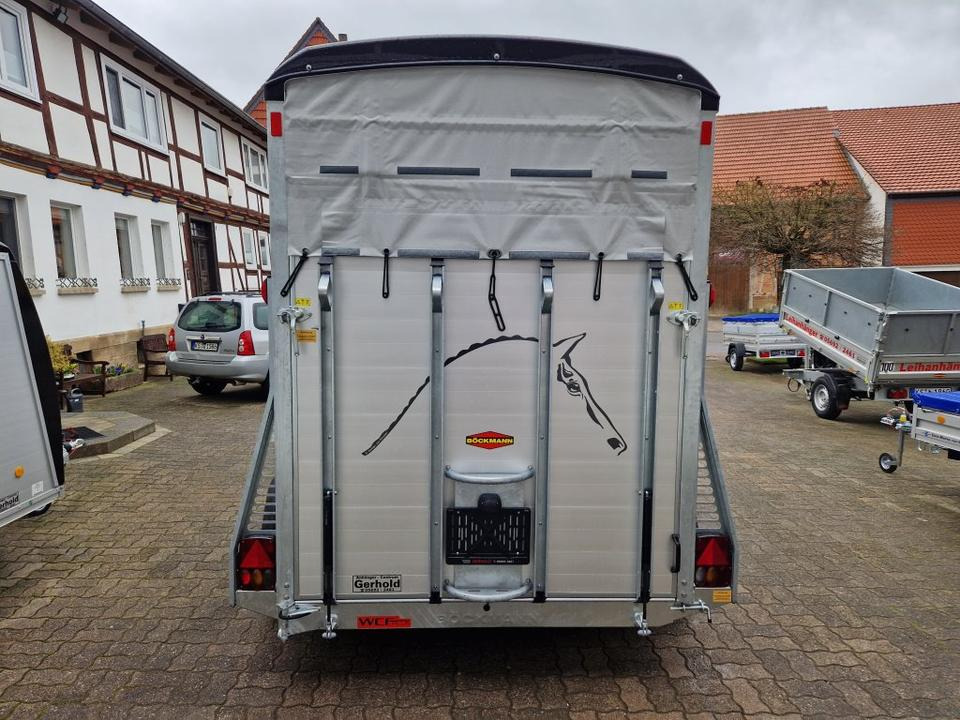 Pferdeanhänger Böckmann Portax L-SR 24 WCF 100km/h - Rơ moóc chở ngựa: hình 3 Pferdeanhänger Böckmann Portax L-SR 24 WCF 100km/h - Rơ moóc chở ngựa: hình 3
