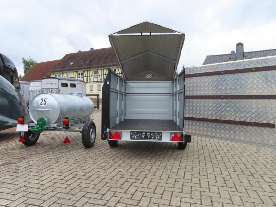 TPV Kleinviehanhänger 1,0t Flügeltür Viehanhänger Ziegen Schafe - Rơ moóc chở gia súc: hình 5 TPV Kleinviehanhänger 1,0t Flügeltür Viehanhänger Ziegen Schafe - Rơ moóc chở gia súc: hình 5