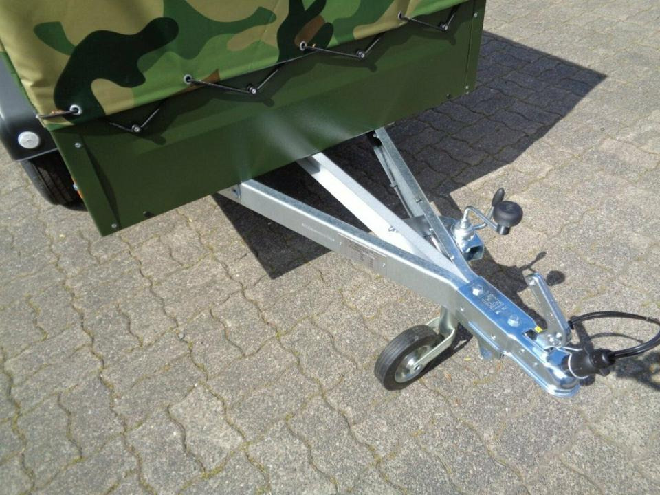TPV PKW-Anhänger Plane und Spriegel 750 kg, Camouflage - Rơ moóc xe hơi: hình 3 TPV PKW-Anhänger Plane und Spriegel 750 kg, Camouflage - Rơ moóc xe hơi: hình 3