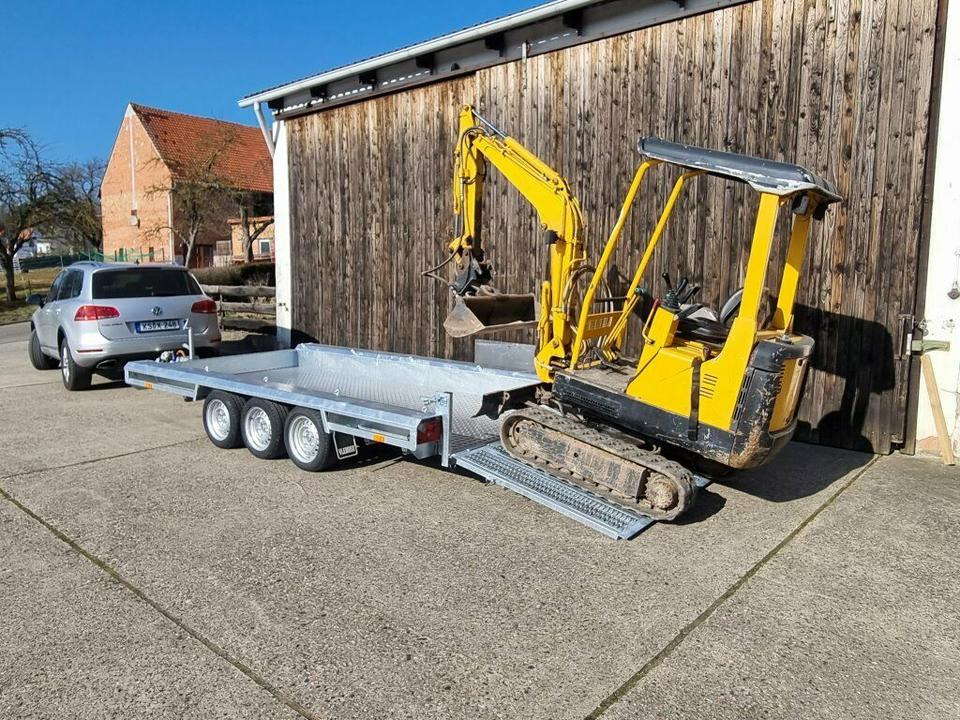 Vlemmix Tridem Maschinentransporter 3,5t Minibagger - Rơ moóc để vận chuyển thiết bị: hình 3 Vlemmix Tridem Maschinentransporter 3,5t Minibagger - Rơ moóc để vận chuyển thiết bị: hình 3