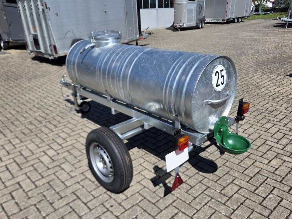 Wasserfass Verzinkt 600l Tränke Fahrgestell Beleuchtung - Rơ moóc bồn: hình 5 Wasserfass Verzinkt 600l Tränke Fahrgestell Beleuchtung - Rơ moóc bồn: hình 5