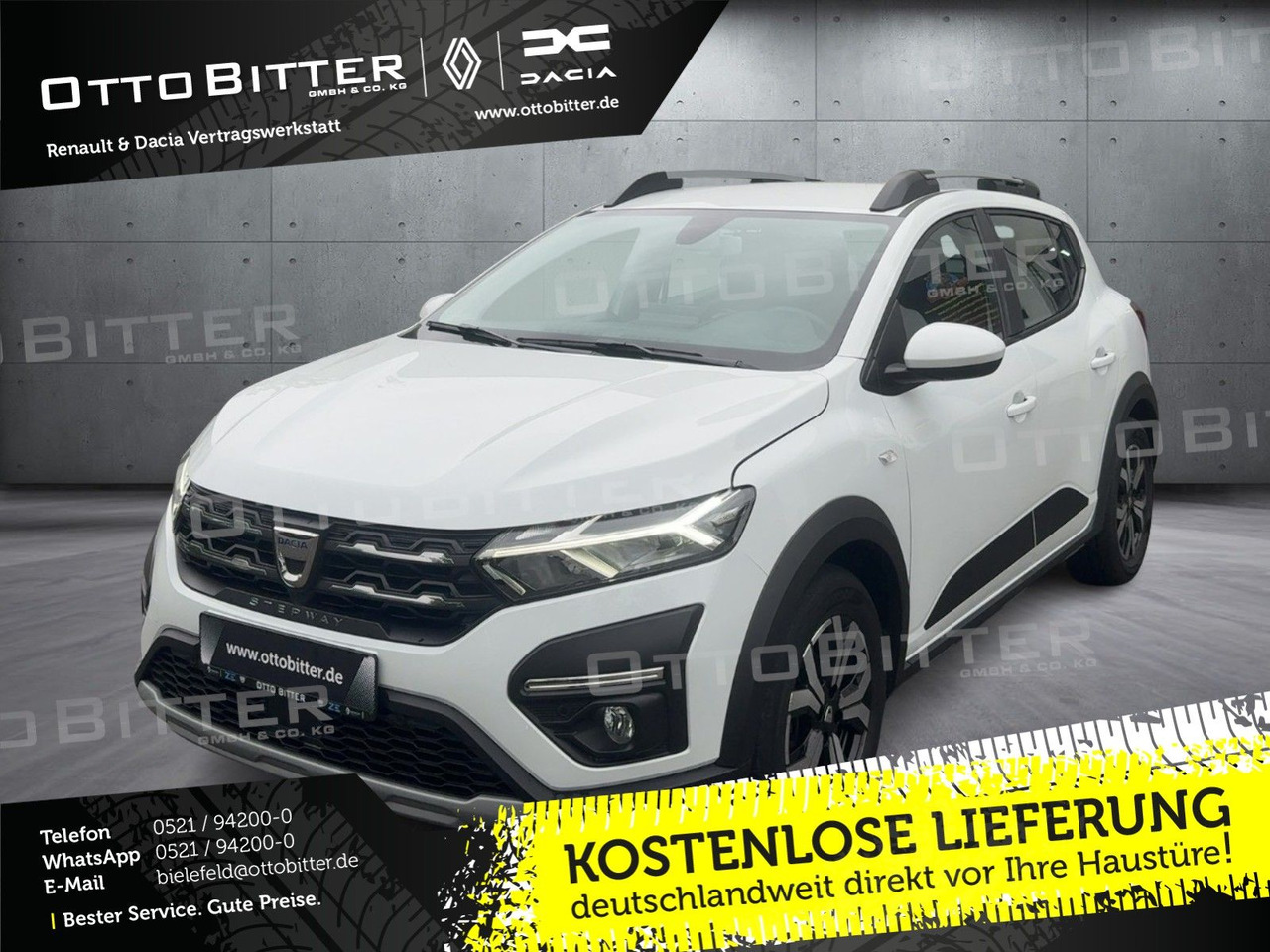 Dacia Sandero Stepway Comfort TCe90 ALU/KAMERA/NAVI - Sedan: hình 1 Dacia Sandero Stepway Comfort TCe90 ALU/KAMERA/NAVI - Sedan: hình 1