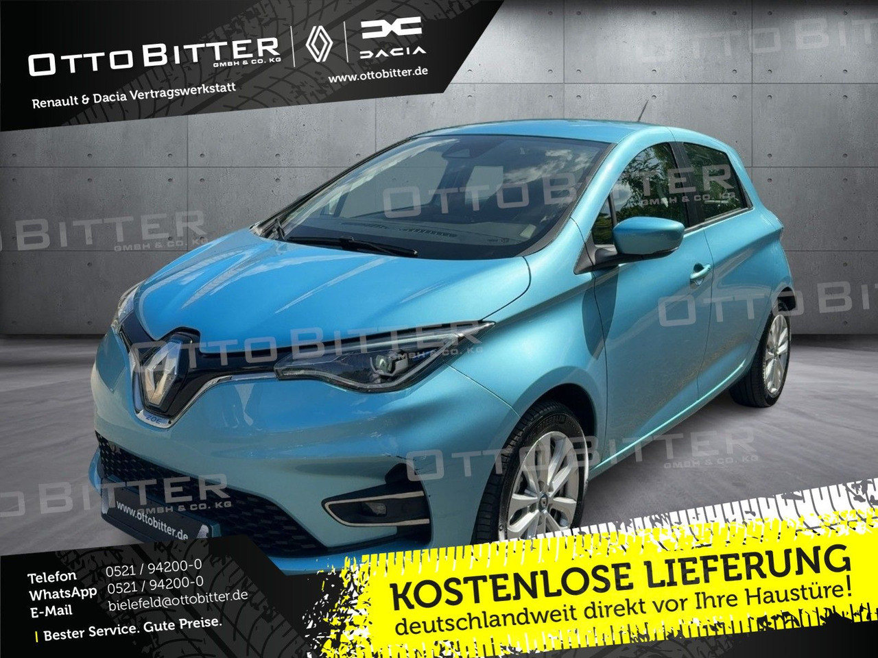 Renault ZOE EXPERIENCE R135 Batteriemiete Z.E.50 (52kWh) - Xe hơi: hình 1 Renault ZOE EXPERIENCE R135 Batteriemiete Z.E.50 (52kWh) - Xe hơi: hình 1