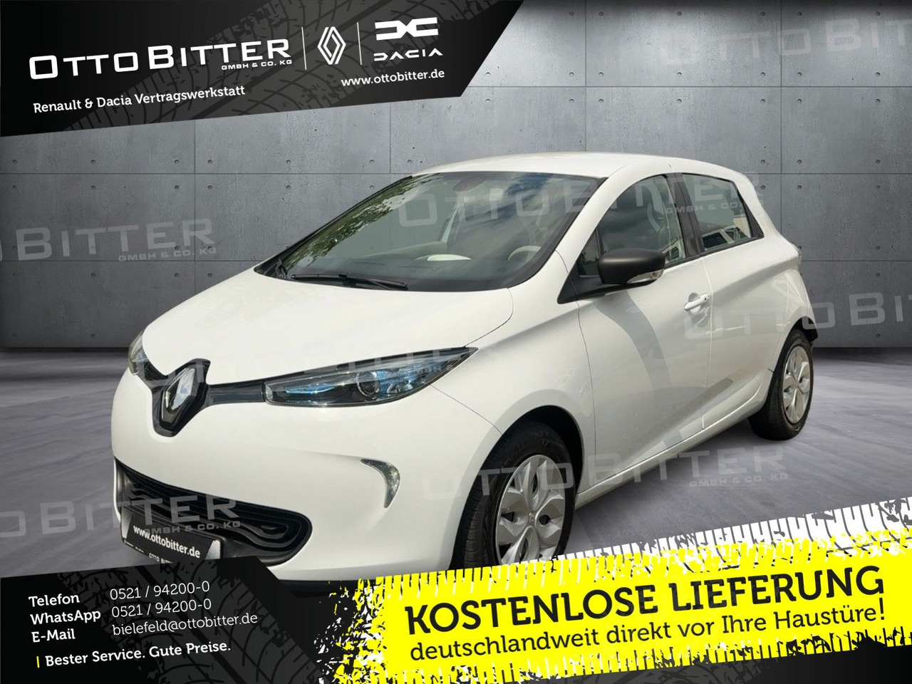 Renault ZOE LIFE Batteriemiete Z.E.40 (41kWh) - Xe hơi: hình 1 Renault ZOE LIFE Batteriemiete Z.E.40 (41kWh) - Xe hơi: hình 1