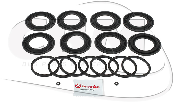 BREMBO CALLIPER SEAL KIT - ZF (50130477501) - Bộ kẹp phanh cho Xe bus: hình 1 BREMBO CALLIPER SEAL KIT - ZF (50130477501) - Bộ kẹp phanh cho Xe bus: hình 1