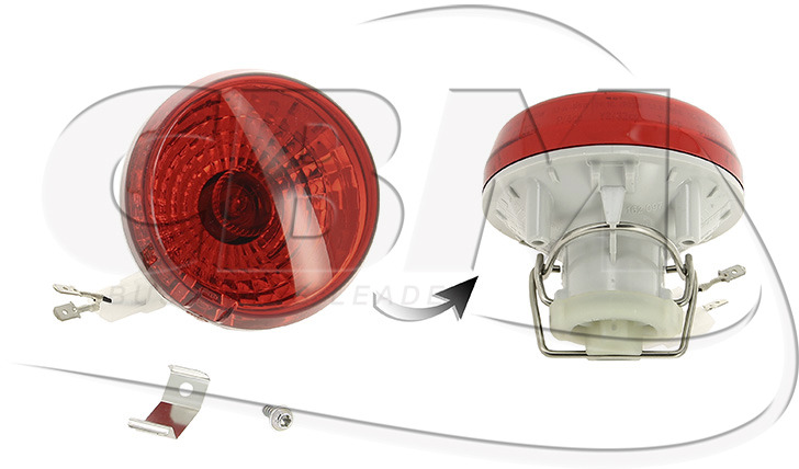 HELLA REAR FOG LIGHT - VOITH CF GOMMA OPTIBELT (H301510025 | 8530810 | 142XL037) - Đèn sương mù cho Xe bus: hình 1 HELLA REAR FOG LIGHT - VOITH CF GOMMA OPTIBELT (H301510025 | 8530810 | 142XL037) - Đèn sương mù cho Xe bus: hình 1