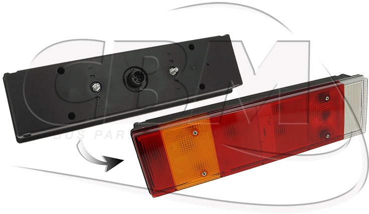 IVECO 6 FUNCTIONS REAR LIGHT - IRISBUS - IVECO - RVI VANHOOL (5010206065 | 660734460) - Đèn sau cho Xe bus: hình 1 IVECO 6 FUNCTIONS REAR LIGHT - IRISBUS - IVECO - RVI VANHOOL (5010206065 | 660734460) - Đèn sau cho Xe bus: hình 1