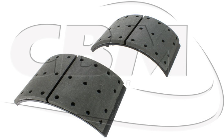 MERITOR 2 REAR FURNISHED SHOES KIT - MAN (81521606020) - Bộ kẹp phanh cho Xe bus: hình 1 MERITOR 2 REAR FURNISHED SHOES KIT - MAN (81521606020) - Bộ kẹp phanh cho Xe bus: hình 1