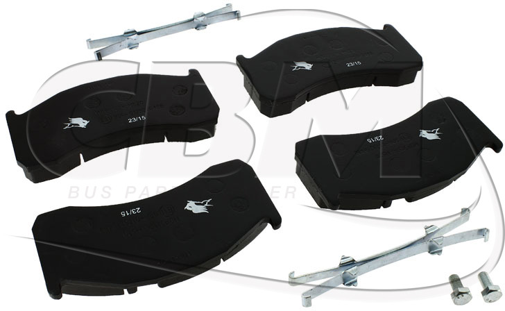 MERITOR BRAKE PAD KIT - TIMKEN BOSCH (SET1040900SA | SET1040 | 0986015670) - Má phanh (bố thắng) cho Xe bus: hình 1 MERITOR BRAKE PAD KIT - TIMKEN BOSCH (SET1040900SA | SET1040 | 0986015670) - Má phanh (bố thắng) cho Xe bus: hình 1
