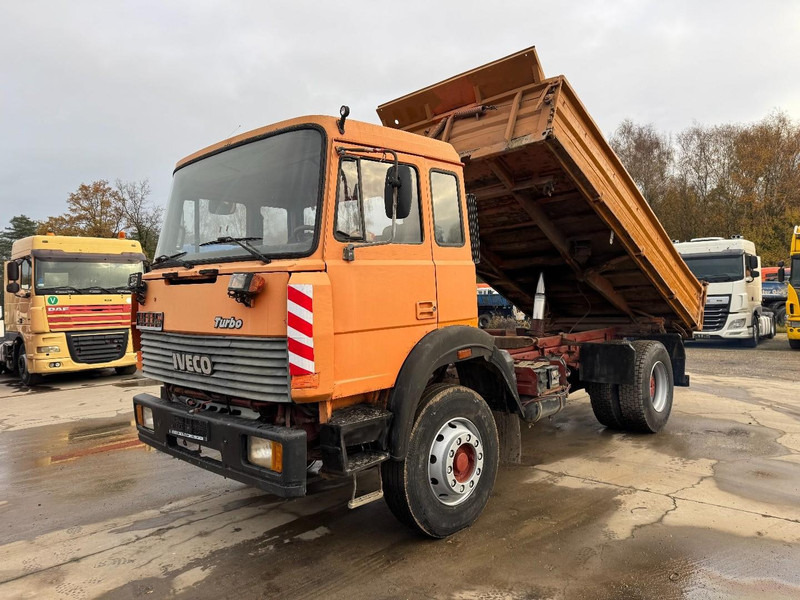 Iveco Turbostar 190 - 30 (BIG AXLE & STEEL SUSPENSION / GRAND PONT & LAMES / 6 CYLINDER WITH RADIATOR) - Xe ben: hình 1 Iveco Turbostar 190 - 30 (BIG AXLE & STEEL SUSPENSION / GRAND PONT & LAMES / 6 CYLINDER WITH RADIATOR) - Xe ben: hình 1