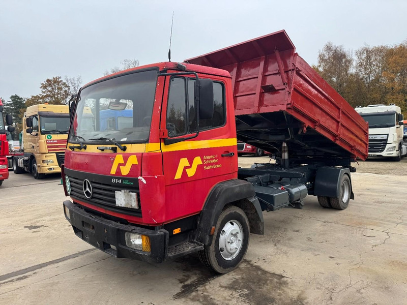 Mercedes-Benz SK 814 (FULL STEEL SUSPENSION / MANUAL GEARBOX / 3-SIDE TIPPER) - Xe ben: hình 1 Mercedes-Benz SK 814 (FULL STEEL SUSPENSION / MANUAL GEARBOX / 3-SIDE TIPPER) - Xe ben: hình 1