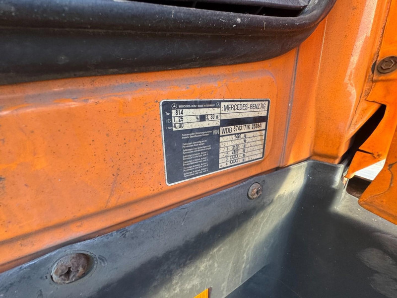 Xe tải hộp Mercedes-Benz SK 814 (STEEL SUSPENSION & MANUAL GEARBOX / SUSPENSION LAMES & BOITE MANUELLE): hình 13