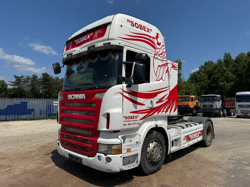 Scania R 420 Topline (PTO / MANUAL GEARBOX / BOITE MANUELLE / HYDRAULIC) - Xe đầu kéo: hình 1 Scania R 420 Topline (PTO / MANUAL GEARBOX / BOITE MANUELLE / HYDRAULIC) - Xe đầu kéo: hình 1