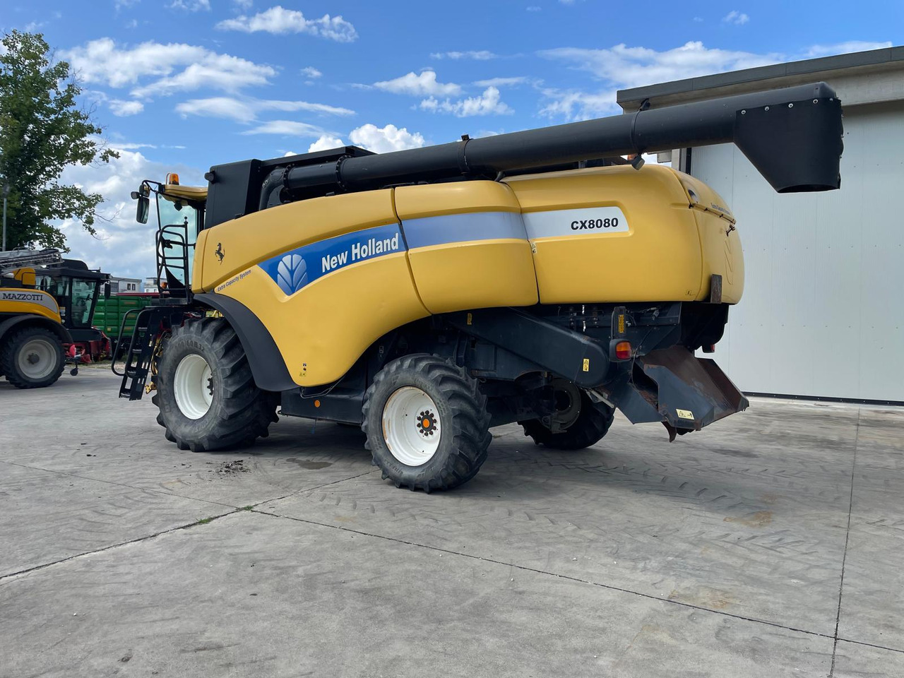 NEW HOLLAND MIETITREBBIA CX 8080 - Máy gặt đập: hình 4 NEW HOLLAND MIETITREBBIA CX 8080 - Máy gặt đập: hình 4