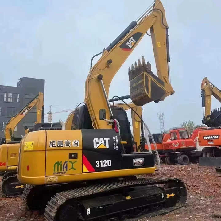 Caterpillar CAT312D Small and Medium-sized Original 12Ton Used Excavator CAT312D Sold Well - Máy xúc: hình 1 Caterpillar CAT312D Small and Medium-sized Original 12Ton Used Excavator CAT312D Sold Well - Máy xúc: hình 1
