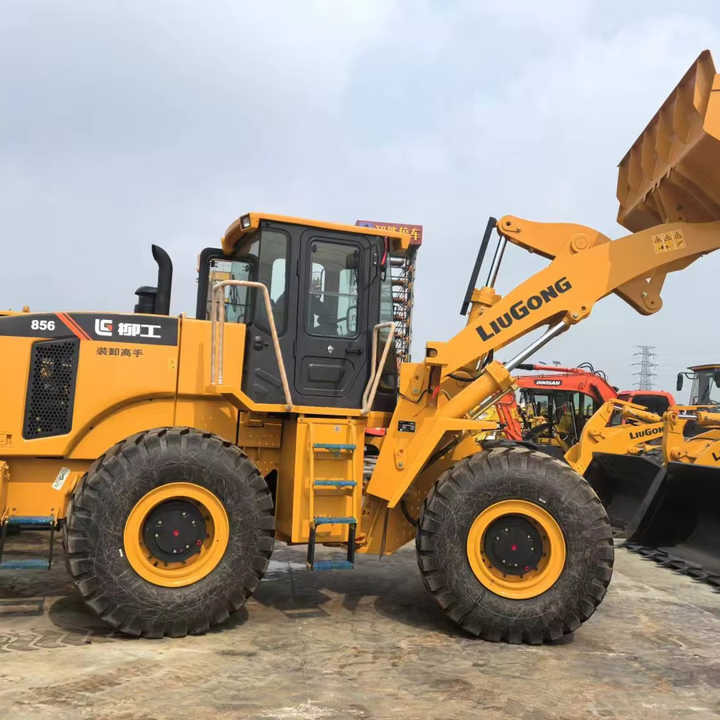 China Famous Brand LiuGong Medium-sized Wheel Loader LiuGong 856N Loader for Earthmoving, Mining, Construction for Sale - Máy xúc lật bánh lốp: hình 1 China Famous Brand LiuGong Medium-sized Wheel Loader LiuGong 856N Loader for Earthmoving, Mining, Construction for Sale - Máy xúc lật bánh lốp: hình 1